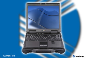 The Kontron NotePAC Pro B300: First notebook with 1200 nits sunlight readable technology